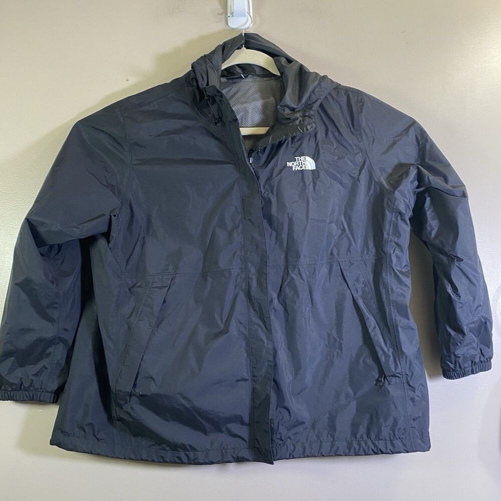 THE NORTH FACE WOMEN'S ANTORA JACKET SIZE 3X PEAK  BLACK NF0A7QJN